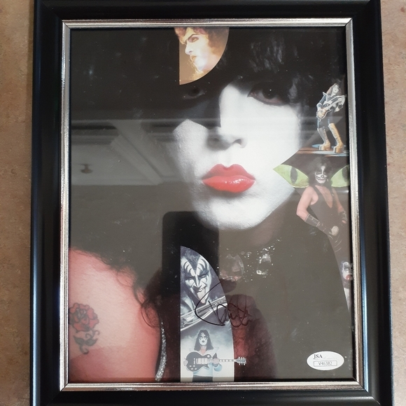 Other - KISS-Paul Stanley-Framed and Signed 8x10 Photo